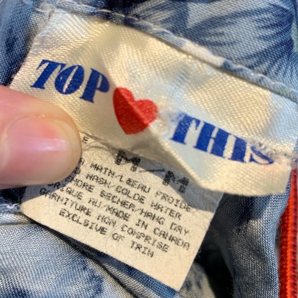 Vintage 1970s Floral Spring Button Down Blouse - Picture 4 of 4